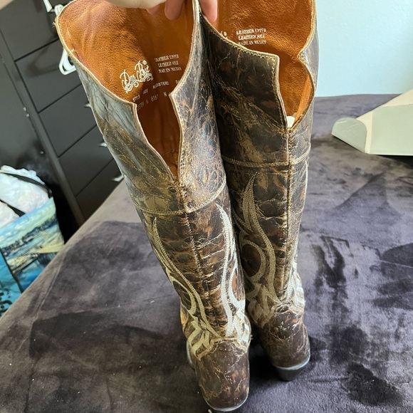 Dan Post Jilted knee high boots - Picture 4 of 7